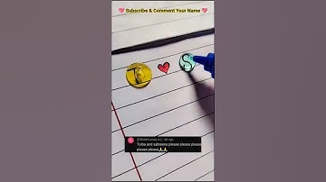 Bubble Name Writing💭Tag to T❤️S #art#nameart#writing #calligraphy#youtubeshorts #smileycrafter#funny