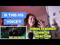 DANCER REACTION TO DIMAS SENOPATI - RIGHT HERE WAITING COVER   DANCE FREESTYLE TO THE WHOLE SONG