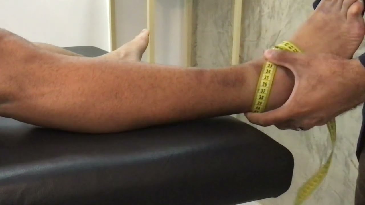 PERIMETRIA EM 8 DO TORNOZELO