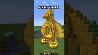 Minecraft Hole Filler Mod #minecraft #gameplay