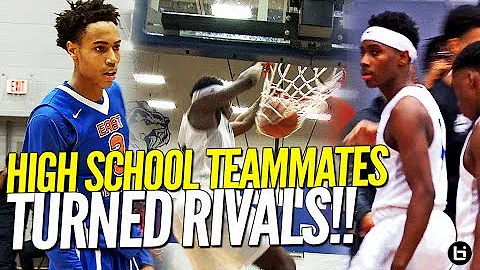 TEAMMATES TURNED RIVALS!! Mario Mckinney Goes Against Former Teammate in Basketball Rivalry Game!