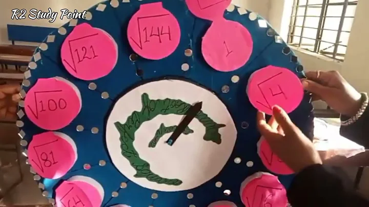 Working Model of Square root of Perfect Square| Maths Working Model on Square Root |@R2StudyPoint