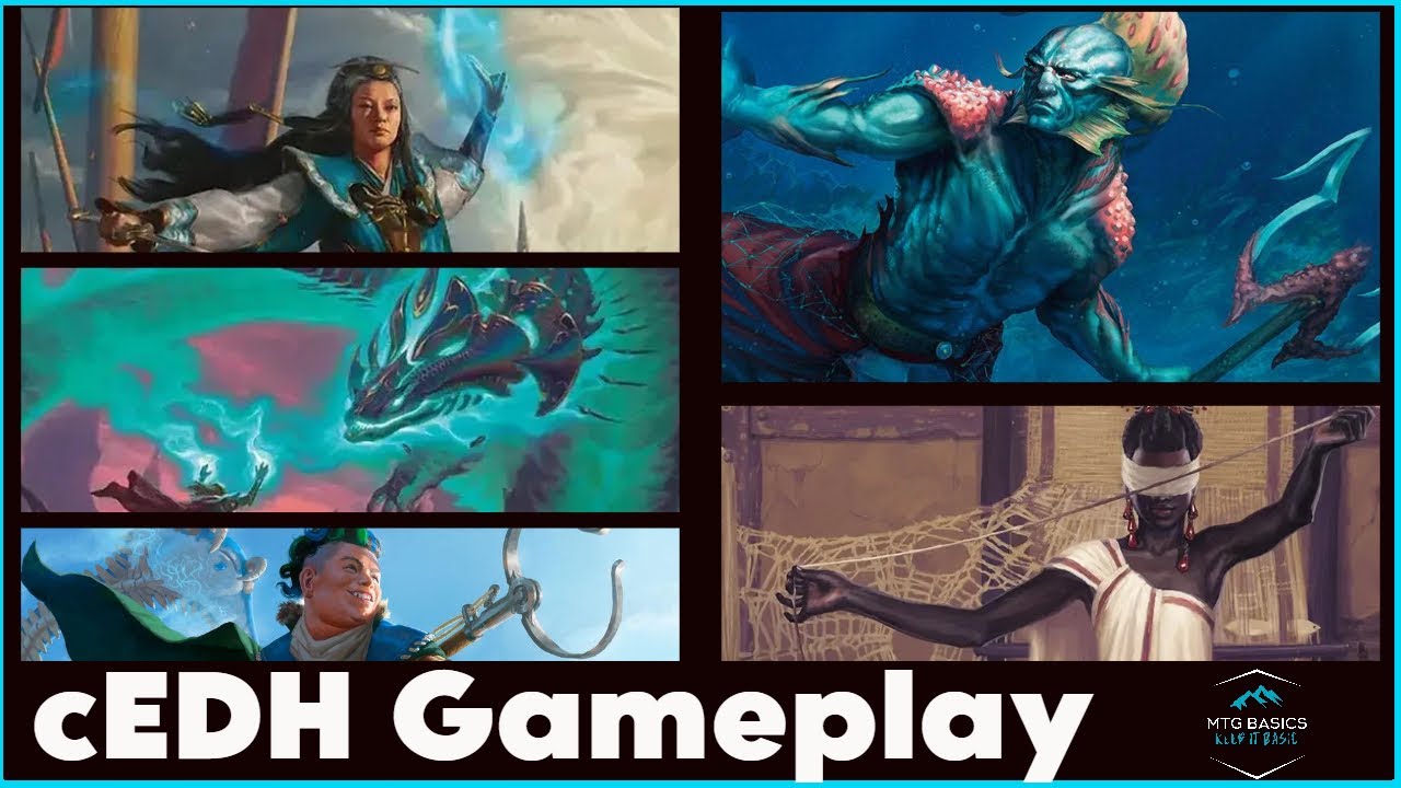 NEW TARKIR COMMANDERS FACE META DECKS cedh gameplay: Narset v TNT v Kinnan v Teval thumbnail