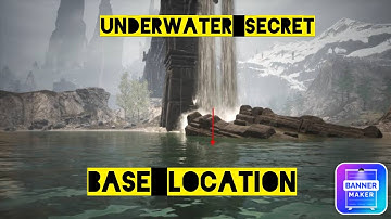 Hidden underwater base location conan exiles age of war ps4/Ps5