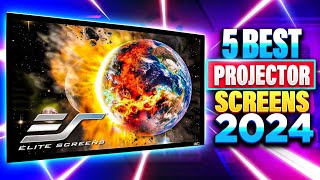 Get The Big Screen Feel At Home: The 5 Best Projector Screens For Immersive Viewing