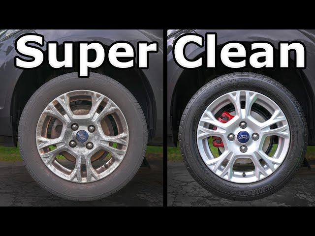 How to refurbish and polish old alloy wheels in only one day 