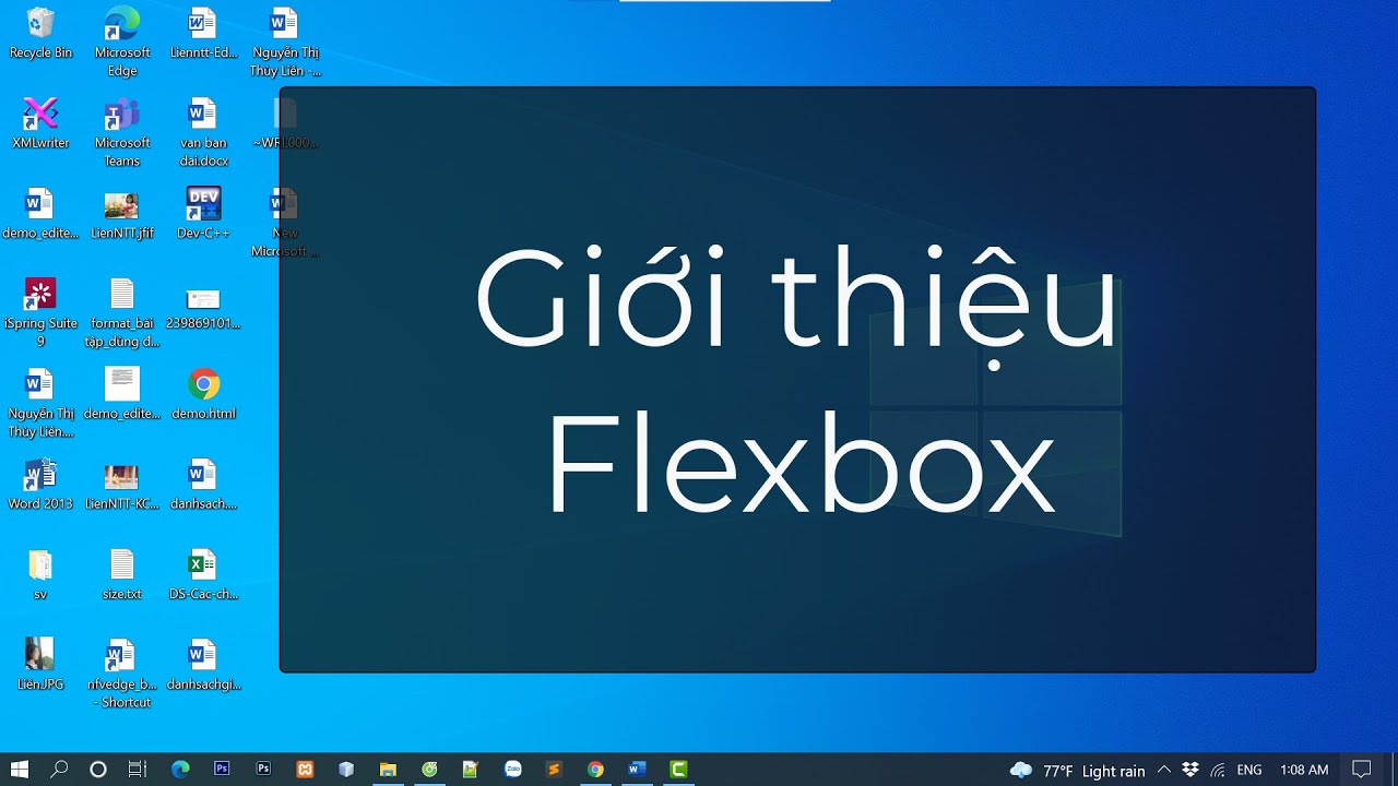 Giới thiệu Flexbox