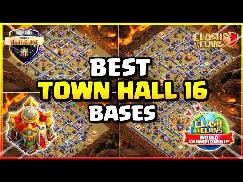 NEW TOWN HALL 16 BASE WITH TH16 BASE LINK TOP 10 TH16 WAR LEGEND CWL BASE Clash Of Clans 