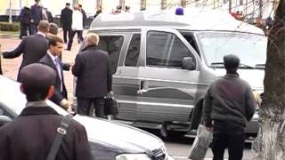 Житомир: Житомирянин кинулся на кортеж Литвина