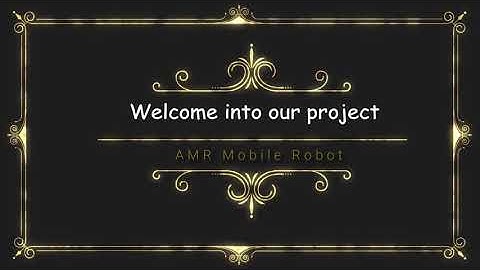 Graduation Project "Autonomous Mobile Robot" Video