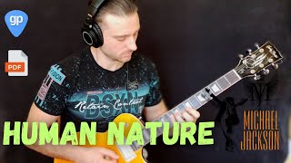 Michael Jackson - Human Nature (Martin Miller Solo Cover with TABS and Backing Track)