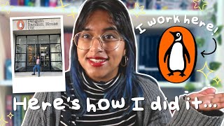 how i got my first job at penguin random house uk + how you can too 🐧 | marketing/publicity