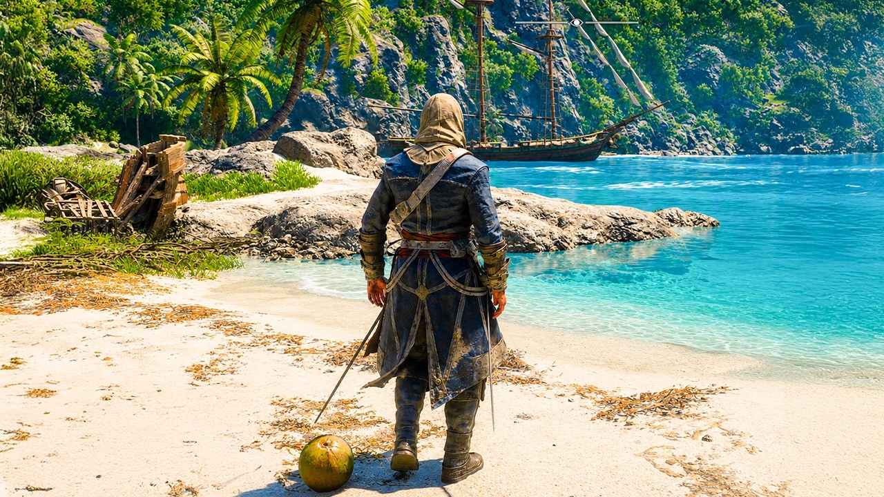 Assassin's Creed : Black Flag Resynced est MAGNIFIQUE !!! (Gameplay Découverte)
