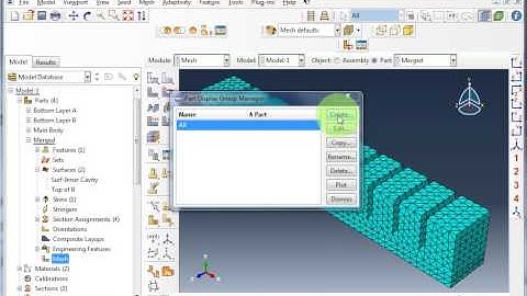 FEM Tutorial: Setting Mesh Type (PneuNets Bending Actuator)