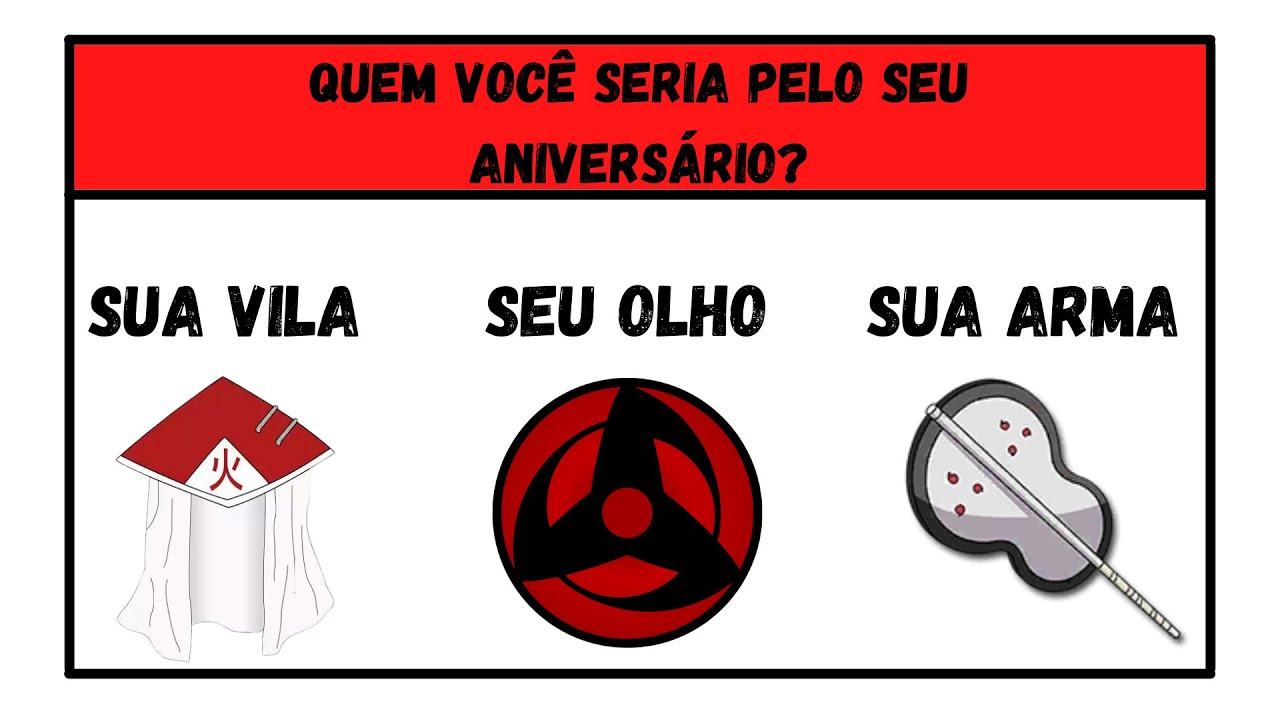 Quiz] Qual seria sua vila em Naruto?