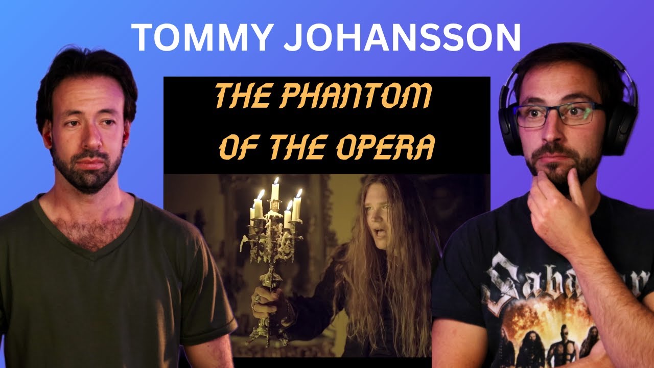 Ex-Sabaton guitarist sings Phantom of the Opera! Metalhead + Salsa teacher REACT to Tommy Johansson