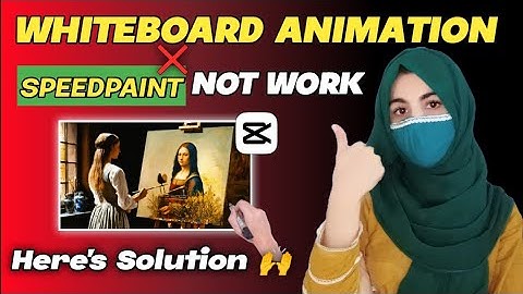 how to create whiteboard animation videos for free | speedpaint not working in canva