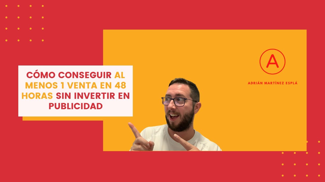 ⁣✅  Cómo conseguir tu primera venta en 48h sin invertir en publicidad