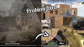 WARZONE MOBILE STUCK ON LOADING SCREEN PROBLEM FIXED
