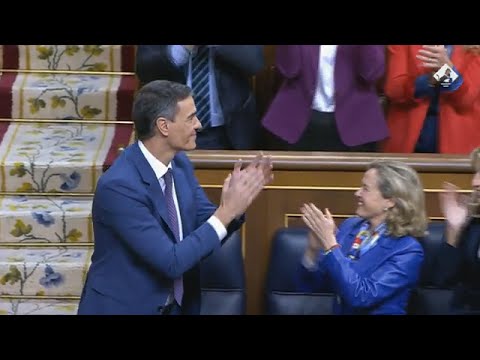 Pedro Sánchez, investido presidente del Gobierno