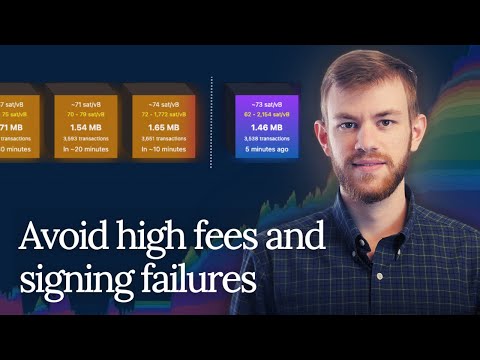 More bitcoin UTXOs, more problems: Avoiding high fees and signing failures