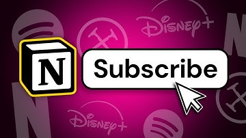 Build a Notion Subscription Tracker (Effortlessly Organized)