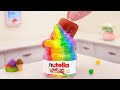 Rainbow Ice Cream 🍦🌈 Sweet Miniature Rainbow Chocolate Dessert Recipe | 10+ Dessert and Cake Ideas