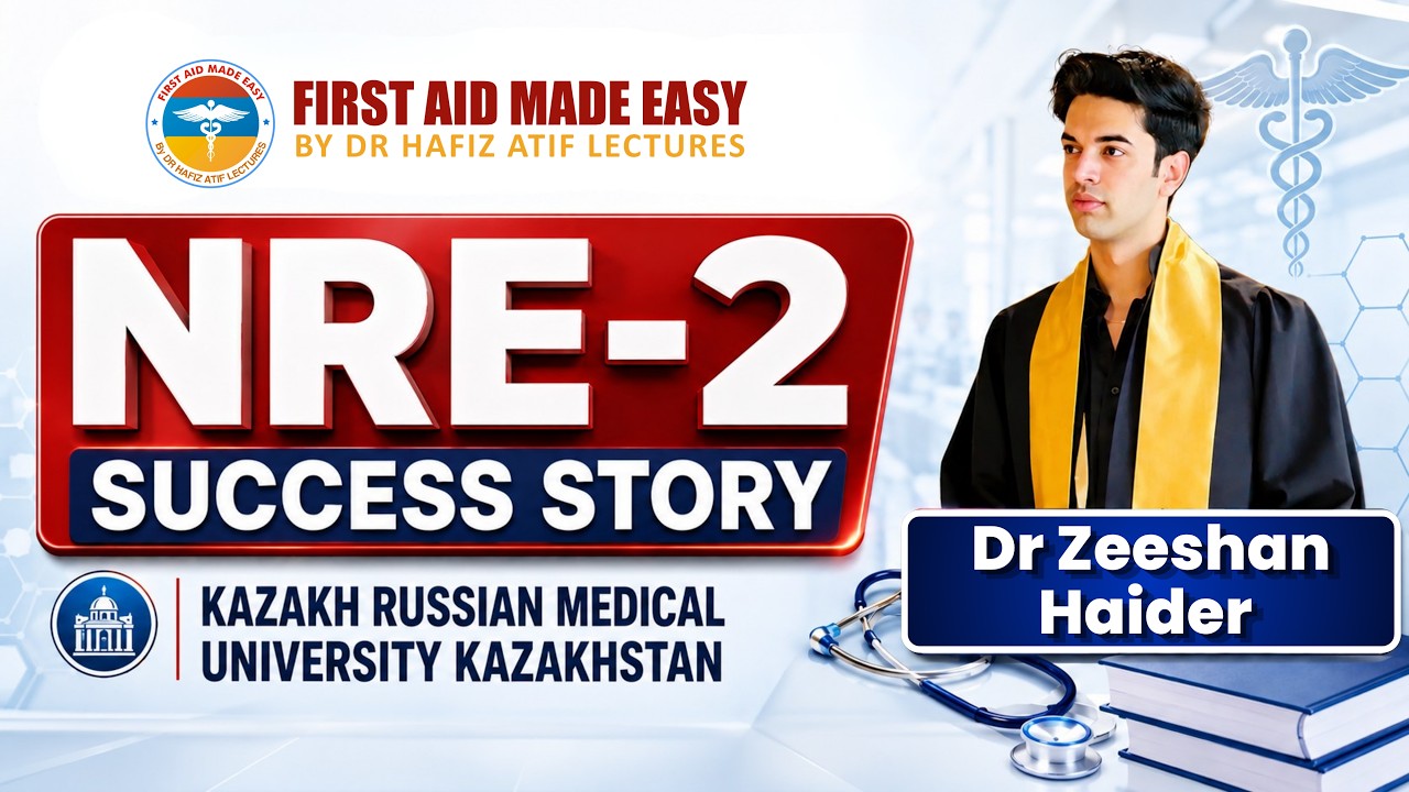 NRE-2 Success Story | Dr. Zeeshan Haider | Kazakh Russian Medical University | FAME Platform