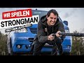 Wir spielen Strongman E2 - Die Truck Pull Challenge I Straßensport