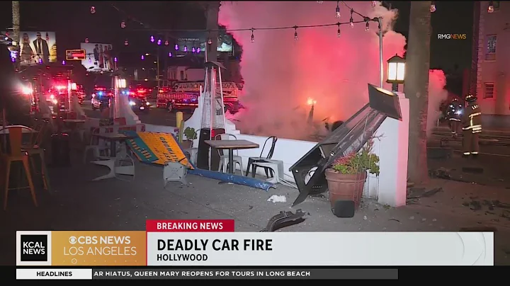 West Hollywood fatal car crash scene shuts down Sunset