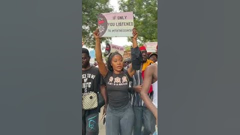 Efia Odo Joins protesters #dek360ghana #efiaodo