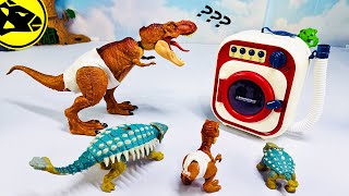Mystery Dinosaur Laundry Machine