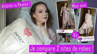 Attente vs Réalité : Ever Pretty & JJ'S House - Je compare les deux sites de robes !