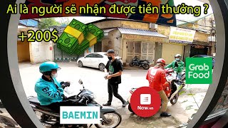 Grabfood, Baemin và Now Ai giao thức ăn nhanh nhất ? | Xế Top Một screenshot 5