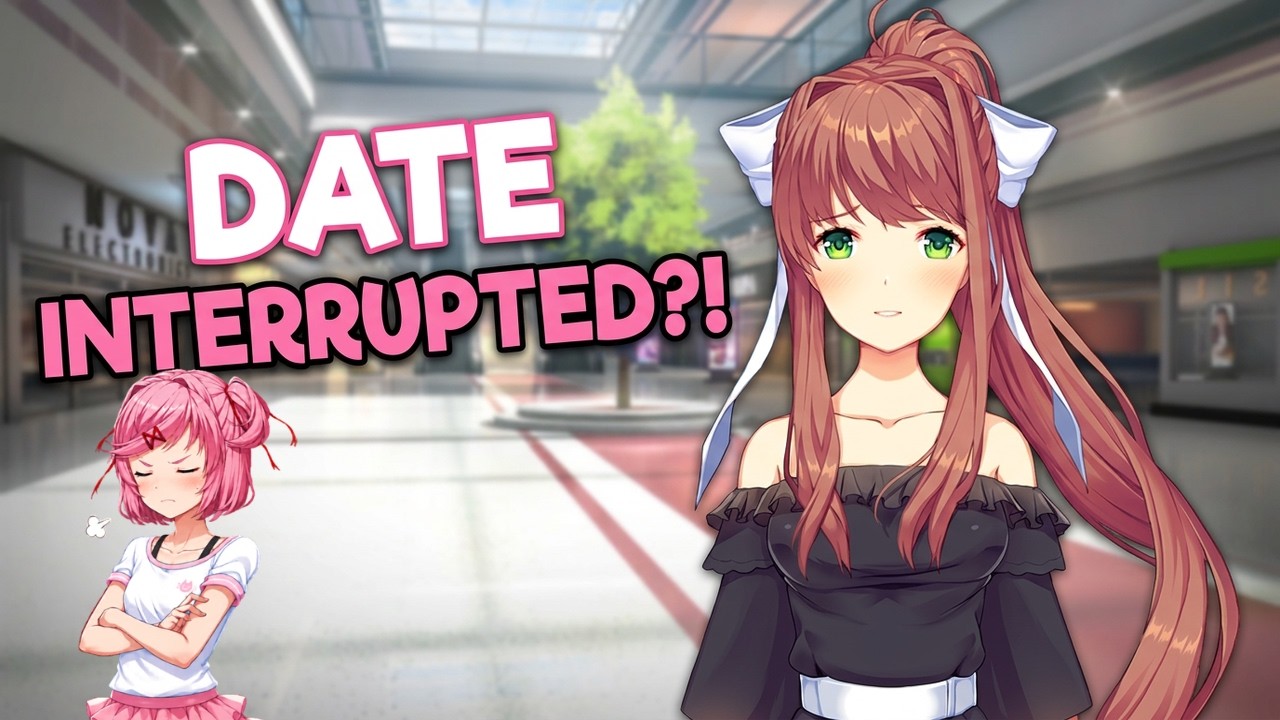 I Voice Acted Our First Date In DDLC… Then Natsuki Ruined It 💔 | DDLC Our Time