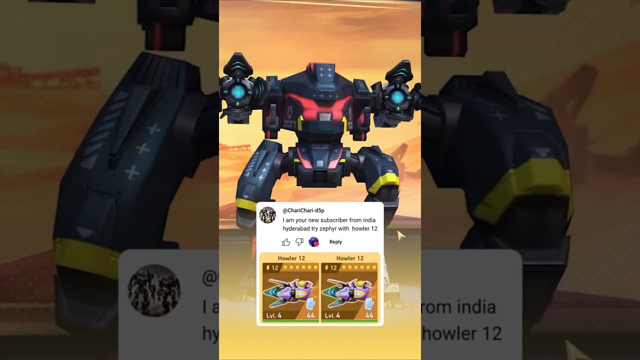 Zephyr + Howler 12 Combo: A Legendary Letdown? | Mech Arena 