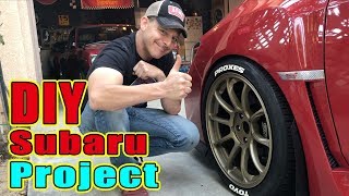 楽しくやる素人DIY スバルSTIプロジェクト これで完璧タイヤステッカー Steve's POV スティーブ的視点