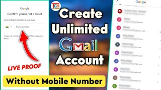 Unlimited Gmail Account Without Number Verification | Unlimited Gmail Kaise Banaye | techguidehindi