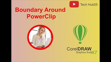 How to Make Boundary Around Power Clip in CorelDraw Graphics Suite X7