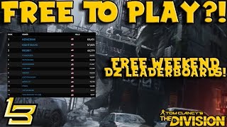 Free Weekend, DZ Leaderboards, & More! (The Division)