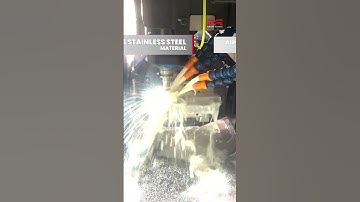 5-axis Aerospace Machining on the FANUC RoboDrill #5axiscnc #cncmill #fanuc