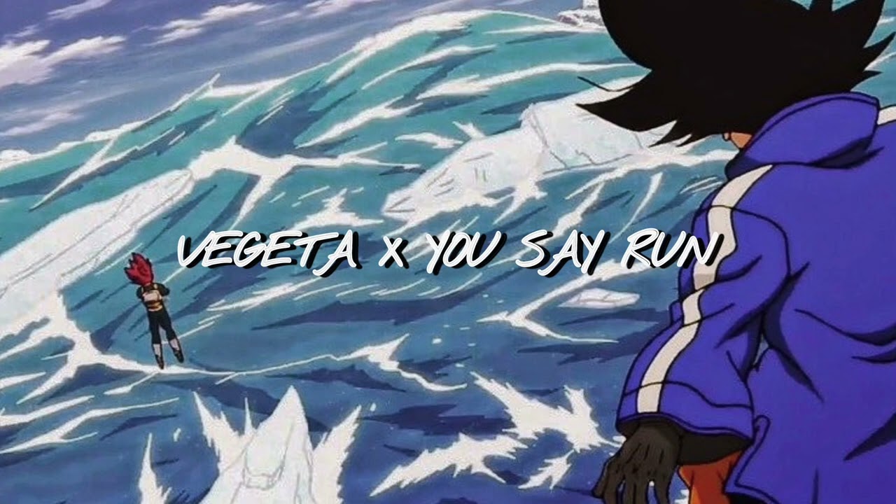 VEGETA X YOU SAY RUN