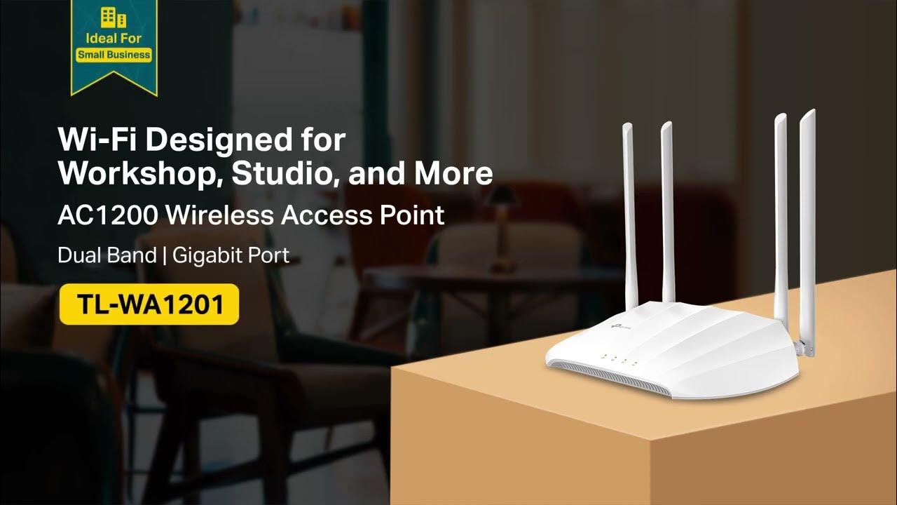 ACCESS POINT TP-LINK TL-WA1201 WIRELESS GIGABIT DUAL BAND AC1200 🛒Cómpralo  ahora 🔥 - YouTube