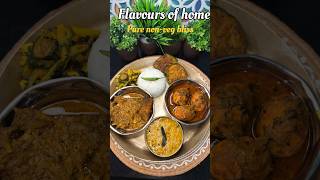The Ultimate Non veg meal😍#nonvegthali #bengalifood #foodshorts #trending #ytshorts