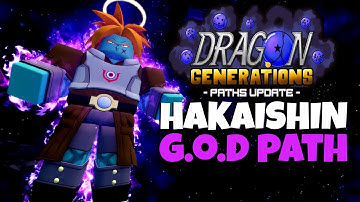 How To Get Hakaishin - God Of Destruction Path | Dragon generations