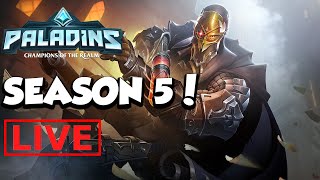 PALADINS SEASON 5 WE HAVE A LOT TO LOOK AT!