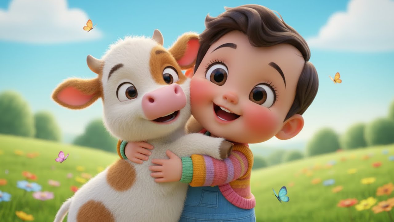 Baby Farm Animals Doo Doo Doo for Kids | Farm Animal Song for Kids, Popular Nursery Rhyme🐄🐖🐓🎶