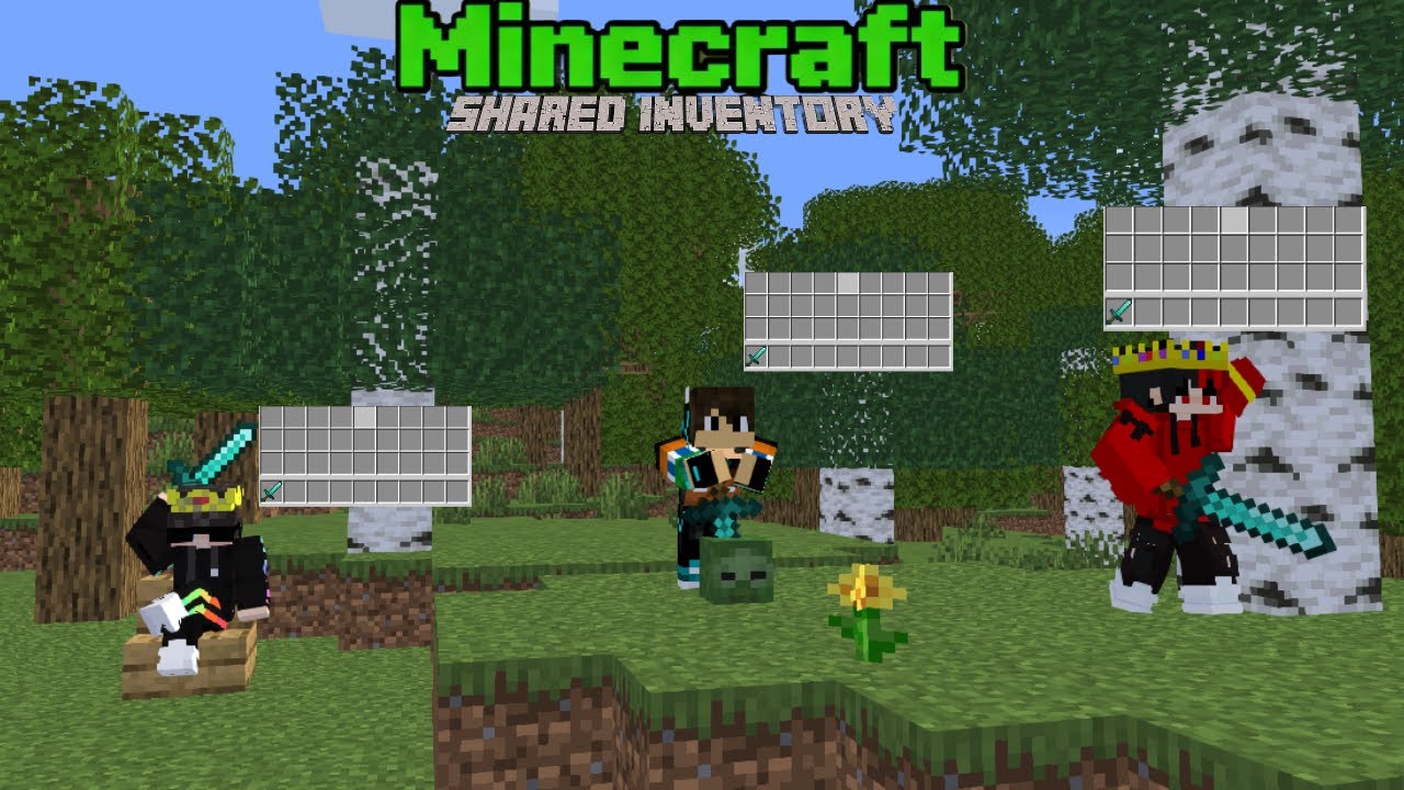 Shared Inventory Minecraft Minecraft LIVE: Shared Inventory with Friend | Survival & Fun - YouTube