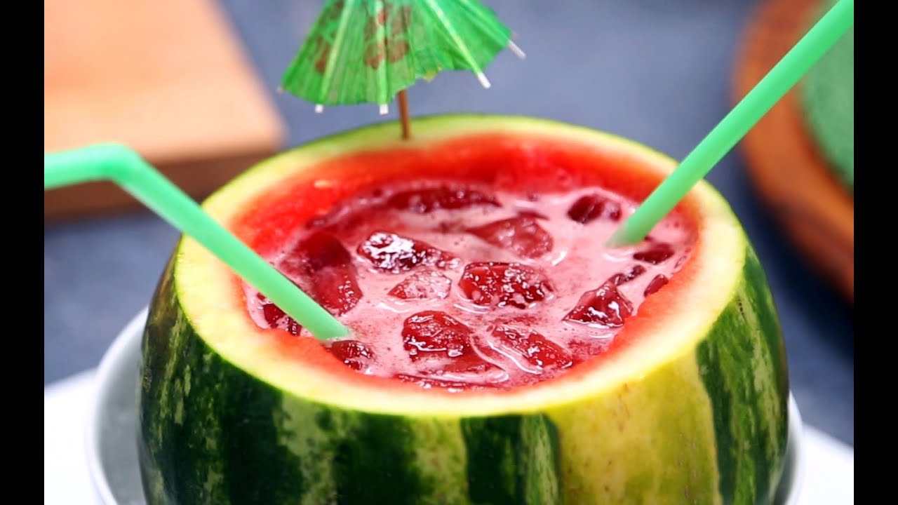 Soju Watermelon Cocktail (Subak-Soju: )