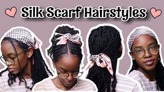 5 Silk Scarf Hairstyles